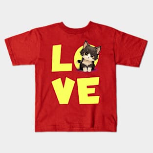 I love my kitten Kids T-Shirt